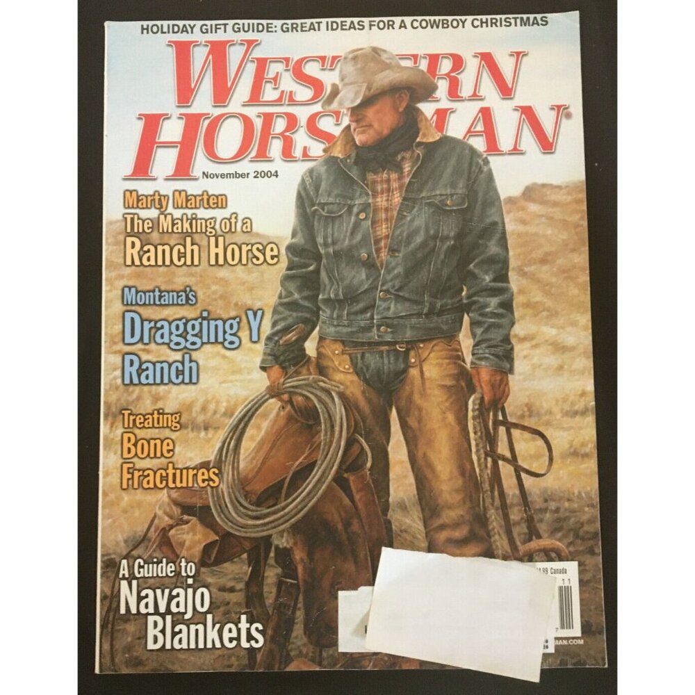 Western Horseman Magazine Nov. 2004 Vol. 69 No. 11